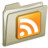 Lightbrown RSS Icon